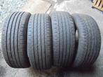 4 pneus Continental Eco Contact 6  195/55/R16 87H, Auto-onderdelen, Ophalen, Gebruikt, 16 inch, Band(en)