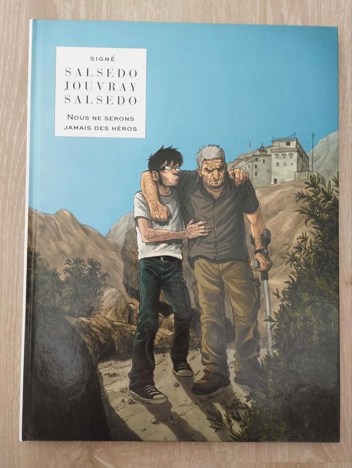 BD Nous ne serons jamais des héros d'Olivier Jouvray (E.O.), Boeken, Stripverhalen, Zo goed als nieuw, Eén stripboek, Ophalen of Verzenden