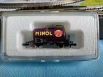 Märklin Mini-Club modeltreinen Z tankwagon Minol, Analoog, Ophalen of Verzenden, Zo goed als nieuw, Gelijkstroom