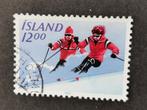 Islande 1983 - sports - ski, Timbres & Monnaies, Timbres | Europe | Scandinavie, Affranchi, Enlèvement ou Envoi, Islande
