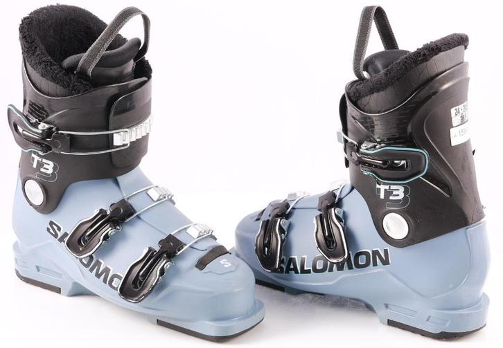 37 38 39 40 EU kinder skischoenen SALOMON T3, Sport en Fitness, Skiën en Langlaufen, Gebruikt, Schoenen, Ski, Salomon, Carve, Verzenden