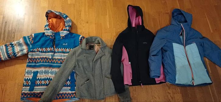 Twee mooie winterjassen 10-13 jaar, maat 146- 164, Kinderen en Baby's, Kinderkleding | Maat 158, Zo goed als nieuw, Jas, Ophalen of Verzenden