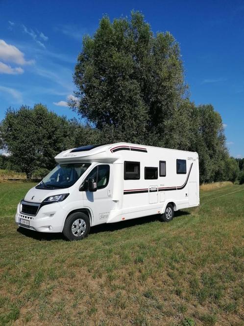 Mobilhome Giottiline Siena 397 te koop - nieuwe occasie, Caravans en Kamperen, Mobilhomes, Particulier, tot en met 4, Half-integraal