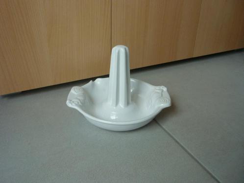 Witte kip schaal braadslede kiprooster kippenrooster kiphoud, Huis en Inrichting, Keuken | Servies, Ophalen of Verzenden