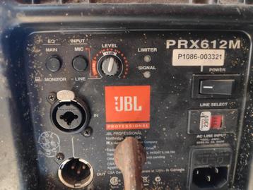 Gezocht: JBL PRX612M speaker of onderdelen, Enlèvement ou Envoi, Comme neuf, JBL
