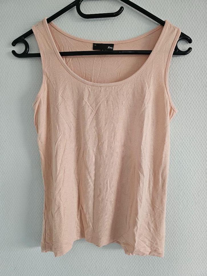 roze topje, Kleding | Dames, Topjes, Gedragen, Maat 36 (S), Roze, Zonder mouw, Ophalen of Verzenden