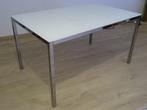 Tafel Ikea Torsby met glazen blad, Ophalen, 100 tot 150 cm, 50 tot 100 cm, Zo goed als nieuw