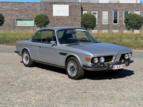 BMW e9 - 1971 - slechts 44.000km, Auto's, BMW, Bedrijf, Overige modellen, Benzine, Coupé, 2 deurs, Handgeschakeld, Zilver of Grijs