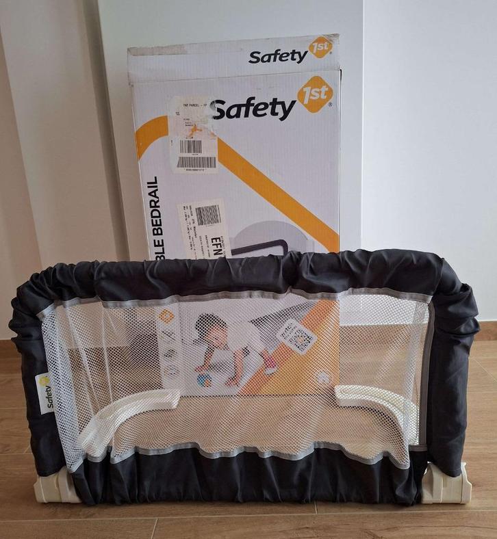 Barriere de lit portable, Enfants & Bébés, Barrières, Utilisé, Barrière rétractable, Aluminium, 100 à 115 cm, Enlèvement