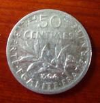 FRANKRIJK munt - 50 cts - 1904 (zaaier), Frankrijk, Zilver, Losse munt, Verzenden