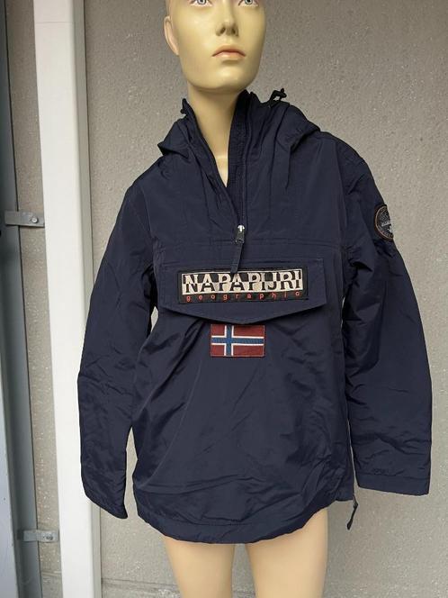 napapijri xs, Kleding | Heren, Jassen | Winter, Zo goed als nieuw, Maat 46 (S) of kleiner, Blauw, Ophalen of Verzenden