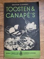 Gaston Clement - Toosten en canapé's recepten, Ophalen of Verzenden, Gelezen
