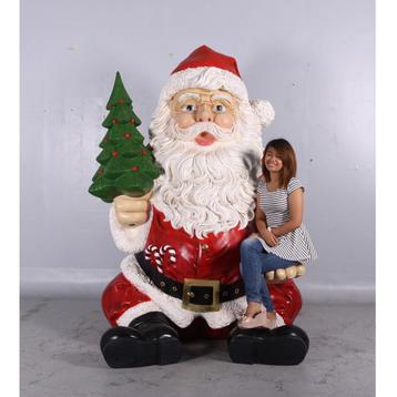 Père Noël géant 220 cm - Père Noël, Divers, Enlèvement, Neuf