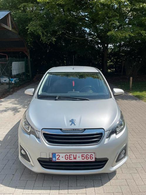 Peugot 108 VTI 68 STOP&START Allure, Auto's, Peugeot, Airconditioning, Benzine, Stadsauto, 5 deurs, Handgeschakeld, Zilver of Grijs