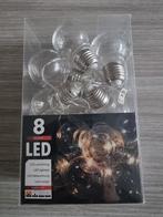 8 warme Led sfeerlampen, 1 25 cm, Ophalen of Verzenden, Zo goed als nieuw
