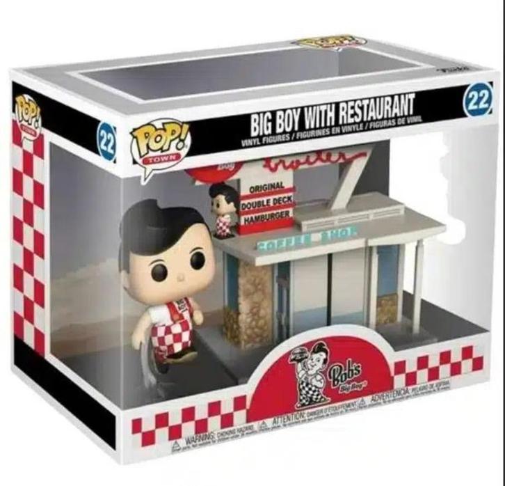 Big boy restaurant diner Funko verzamel decoratie USA, Verzamelen, Beelden en Beeldjes, Zo goed als nieuw, Overige typen, Ophalen of Verzenden