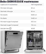 vaatwasser (inbouw), Electroménager, Lave-vaisselle, Moins de 85 cm, Enlèvement, 45 à 60 cm, Utilisé