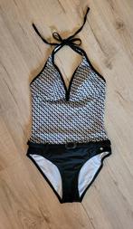 Mooi badpak maat S,merk Protest., Kleding | Dames, Badmode en Zwemkleding, Ophalen of Verzenden, Zo goed als nieuw, Wit, Badpak