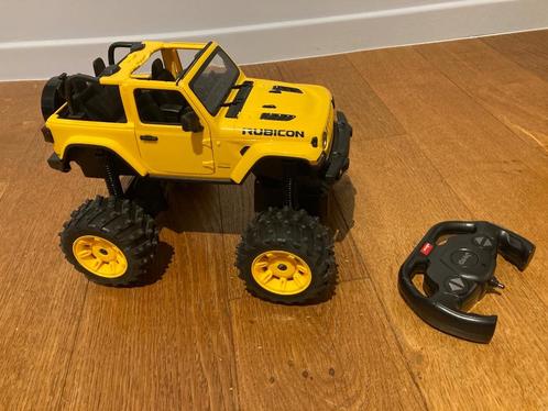 Auto met afstandsbediening-Jeep Wrangler Rubicon off-roader, Enfants & Bébés, Jouets | Véhicules en jouets, Comme neuf, Télécommande