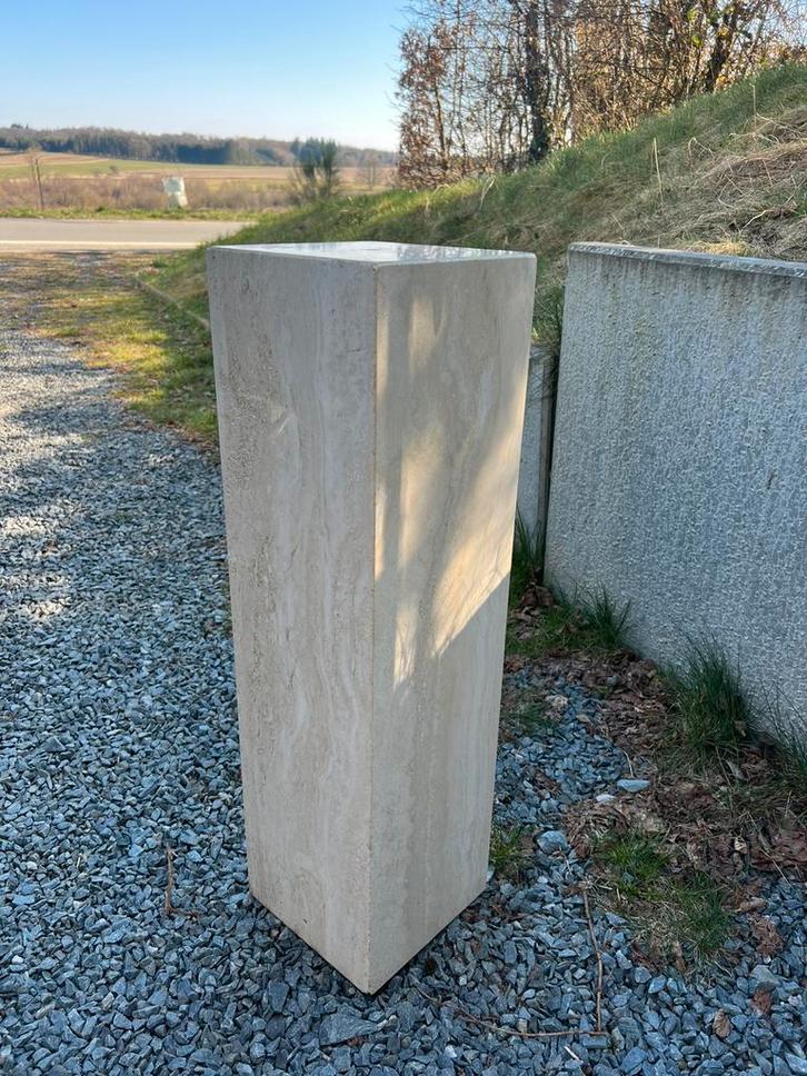 Colonne Travertin, Huis en Inrichting, Woonaccessoires | Zuilen en Pilaren, Zo goed als nieuw, Ophalen