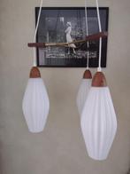 lampe suspendue du milieu du siècle, Danemark, Comme neuf, Verre, Enlèvement, Vintage mid century