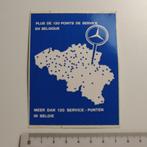 sticker  Mercedes  meer dan 120 service punten, Ophalen of Verzenden, Nieuw