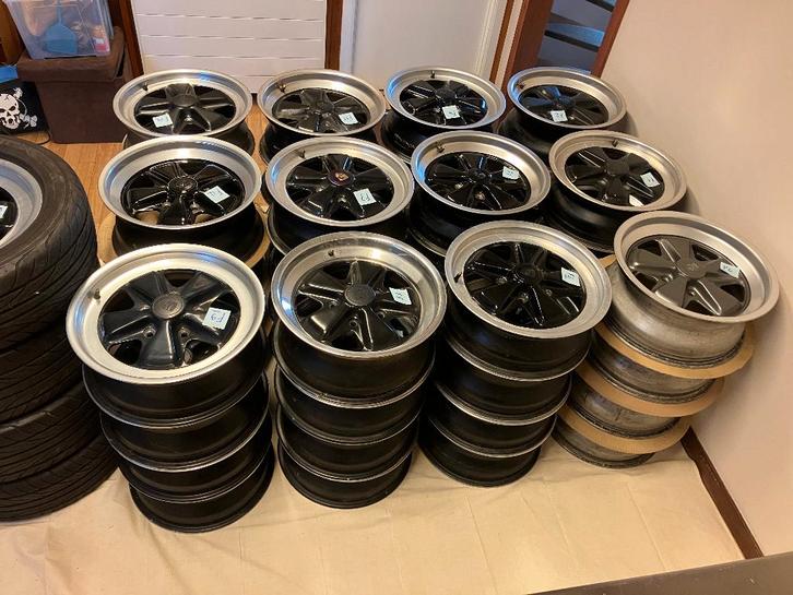 porsche fuchs velgen 16' meedere sets beschikbaar!!!!, Auto-onderdelen, Banden en Velgen, Velg(en), 16 inch, Gebruikt, Ophalen of Verzenden