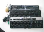 oude toetsenborden/muizen, Computers en Software, Toetsenborden, Azerty, Ophalen of Verzenden