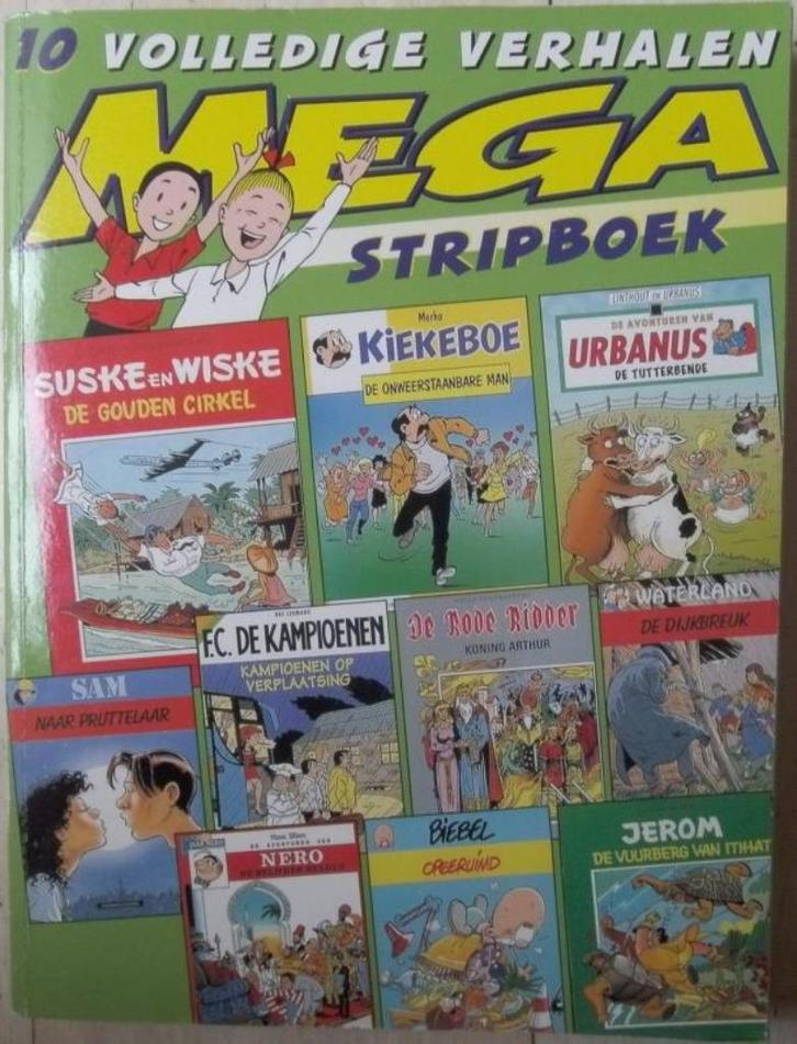 4 x Mega 10 volledige strips, Boeken, Stripverhalen, Ophalen of Verzenden