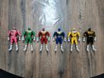 Set van 6 Bandai Power Rangers Zeo 1996-figuren, Kinderen en Baby's, Speelgoed | Actiefiguren, Ophalen of Verzenden, Zo goed als nieuw