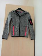 Grijze warme vest met kap maat 140 Knot so bad, als nieuw, Ophalen of Verzenden, Zo goed als nieuw, Meisje, Trui of Vest