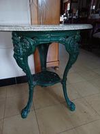 stevige stijlvolle ronde (tuin)tafel, Ophalen, Zo goed als nieuw, Rond