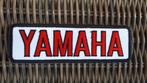 Yamaha strijk patch embleem - 119 x 38 mm, Motoren, Nieuw