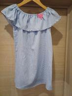 Robe Jolie Angel blanc/bleu/perles MT128=8j, Enlèvement ou Envoi