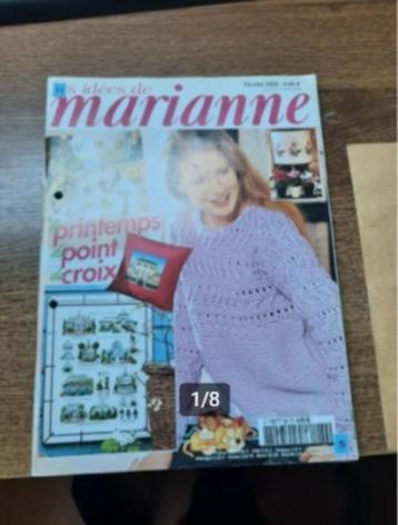 Les idées de Marianne - Printemps point de Croix - 02/2003 - beschikbaar voor biedingen