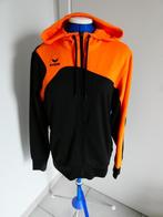 Erima Club 1900 2.0 Trainingsjack met Capuchon Zwart-Oranje, Kleding | Heren, Sportkleding, Erima, Zwart, Ophalen of Verzenden