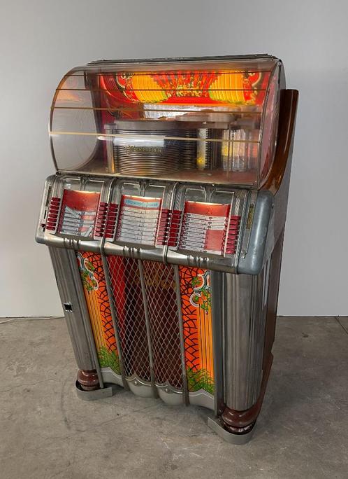 1950 Wurlitzer 1250: Veiling Jukebox Museum de Panne, Collections, Machines | Jukebox, Wurlitzer, Enlèvement