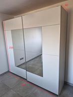 Placard portes coulissantes et miroirs, Avec tablette(s), 200 cm ou plus, Enlèvement, Utilisé