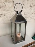 Inox lantaarn, Tuin en Terras, Buitenverlichting, Ophalen of Verzenden, Inox