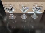 Orval 3 glazen, Verzamelen, Glas en Drinkglazen, Ophalen of Verzenden, Zo goed als nieuw