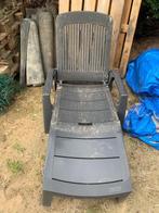 Chaise longue de jardin, Jardin & Terrasse, Enlèvement, Utilisé, Synthétique, Réglable