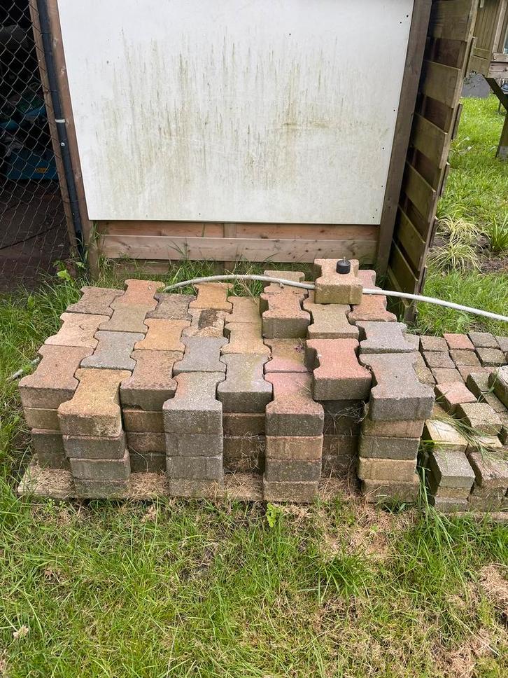 Klinkers gratis, Tuin en Terras, Tegels en Klinkers, Zo goed als nieuw, Klinkers, Ophalen