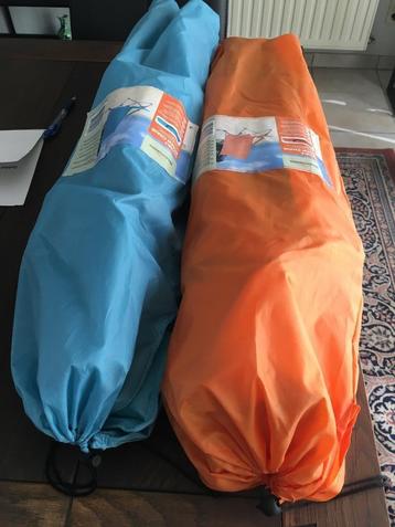 Opvouwbare beach-stoeltjes Laag 2x  beschikbaar voor biedingen