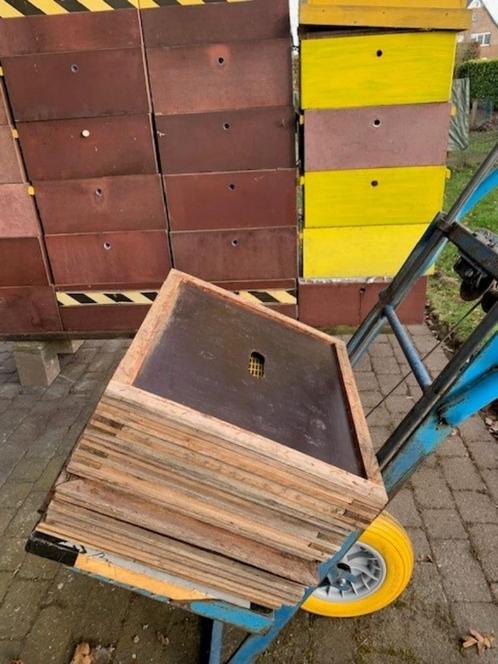 Bijenkasten Duits Normaal - Tweedehands, Dieren en Toebehoren, Insecten en Spinnen, Bijen
