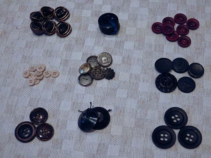 Lot Vintage & Nieuwe Knopen, Hobby en Vrije tijd, Naaien en Fournituren, Zo goed als nieuw, Ophalen of Verzenden