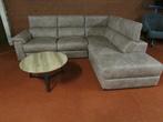 Nieuw stoffen hoeksalon met 1 elektrische relax 2390 euro., Ophalen, Nieuw