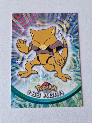 Topps Trading Card Pokémon #63 Abra AN, Envoi, Utilisé, Cartes en vrac