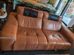 Formosa lederen lounge — 2-zits elektrische relaxbank + zitp, Huis en Inrichting, Ophalen, Zo goed als nieuw, Leer