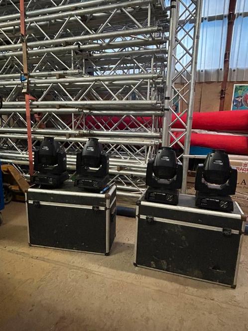 4 phantom led spot 50 showtec, Muziek en Instrumenten, Licht en Laser, Zo goed als nieuw, Ophalen