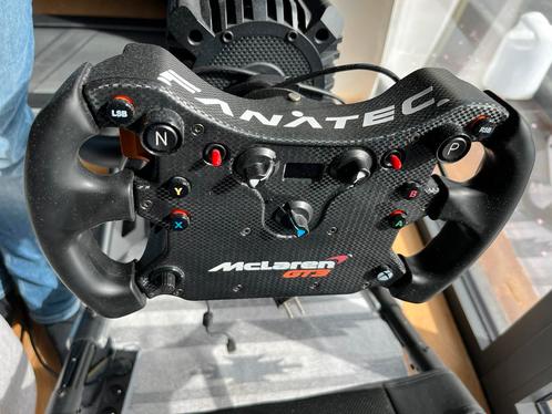 Fanatec 8Nm race setup met mclaren gr3 v2 qr1 en playseat, Consoles de jeu & Jeux vidéo, Consoles de jeu | Accessoires Autre, Comme neuf